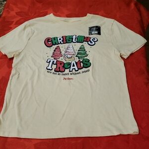 NEW Christian Christmas Treats Graphic T-Shirt